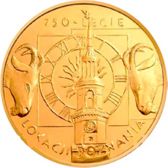 2 zł, 750-lecie lokacji Poznania, 2003