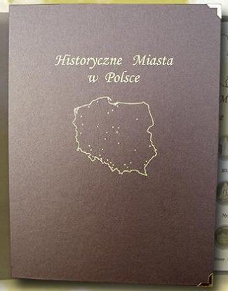 Album kolekcjonerski na monety obiegowe z serii Historyczne miasta w Polsce - 2 sztuki