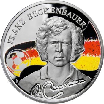 100 dram, The Kings of Football - Królowie Futbolu - FRANZ BECKENBAUER, 2009