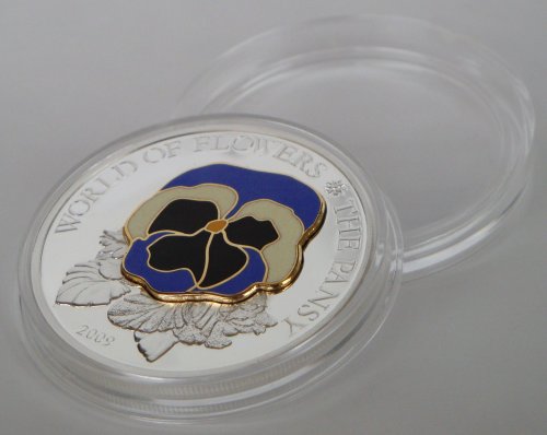 5 $, Kwiaty świata - Bratek w Cloisonné, 2009