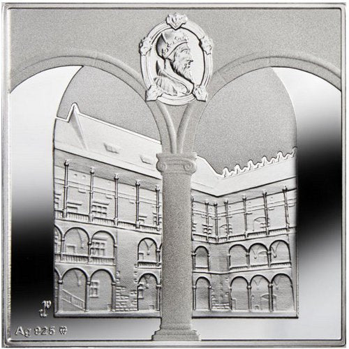 Arcydzieła Kultury Polskiej - Arrasy wawelskie - 3 srebrne numizmaty