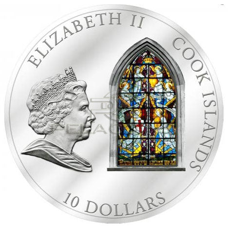 Cook Islands 2011 10$ Windows of Heaven - London Westminster