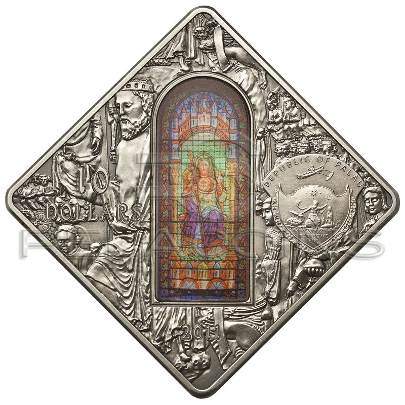 Palau 2011 10$ Holy Windows Sacred - Art - Santiago de Compostela