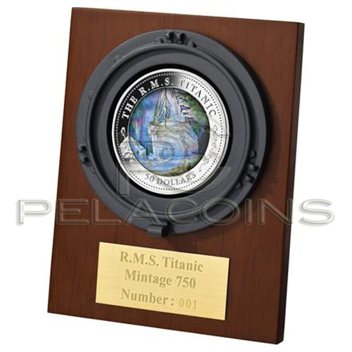 Fiji 2012 50$ Mother of Pearl - Titanic