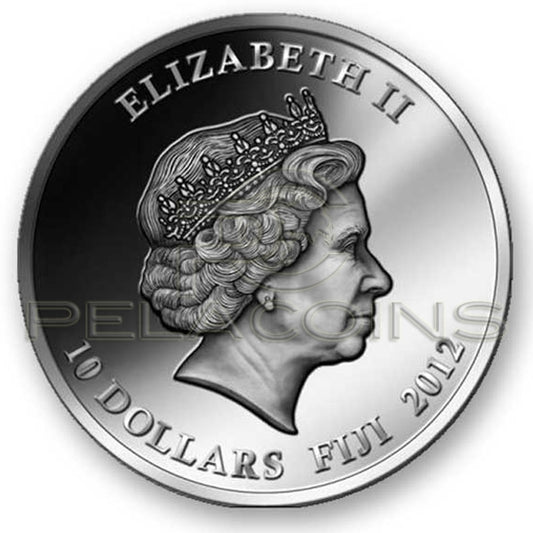 Fiji 2012 10$ Temple Gates II - Kori Agung