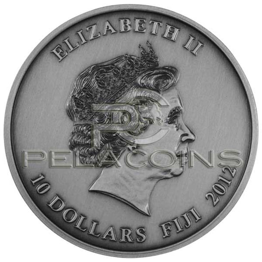 Fiji 2012 10$ Predatory Mammals Lutra - Wydra