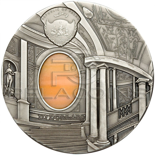 PALAU 10$ 2008 TIFFANY ART MANNERISM