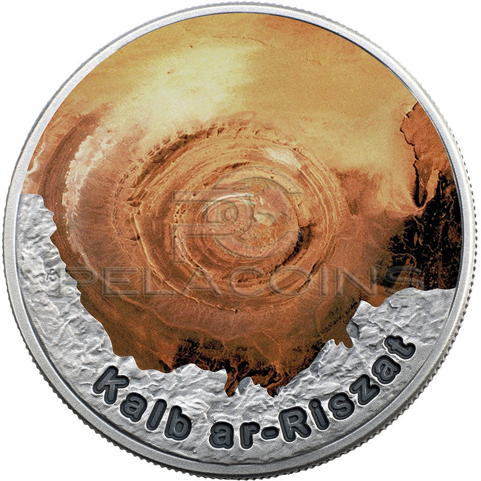 Niue 2016 2$ Eye of the Sahara In the Circle of Secret Coin