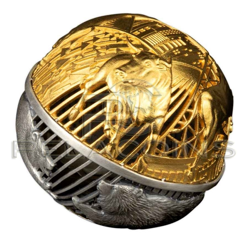 Samoa 2022 5$ Byk i Niedźwiedź 2oz