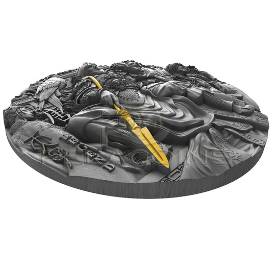 Niue 2023 5$ Taizong of Tang - Legends of the Great Chinese Emperors 2oz