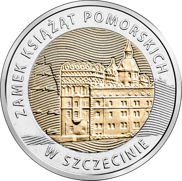 5 zł, Odkryj Polskę - Zamek Książąt Pomorskich w Szczecinie, 2016