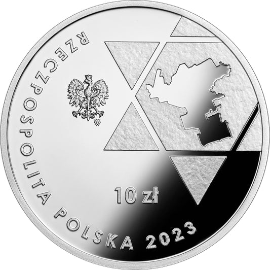 10 zł, 80. rocznica wybuchu powstania w getcie warszawskim, 2023