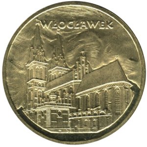 2 zł, Historyczne miasta w Polsce - Włocławek, 2005