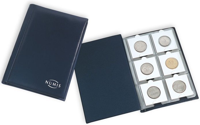 Klaser 10 K NUMIS POCKET na 60 monet w holderach, Leuchtturm