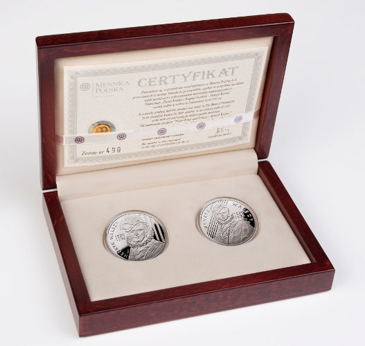 Koronowani Królowie Polski - Henryk Walezy (1573-1574) - zestaw srebrny, 2010