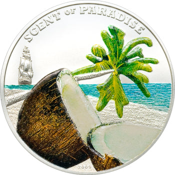 5 dolarów, Zapach Raju - Kokos (Scent of Paradise - Coconut), 2009