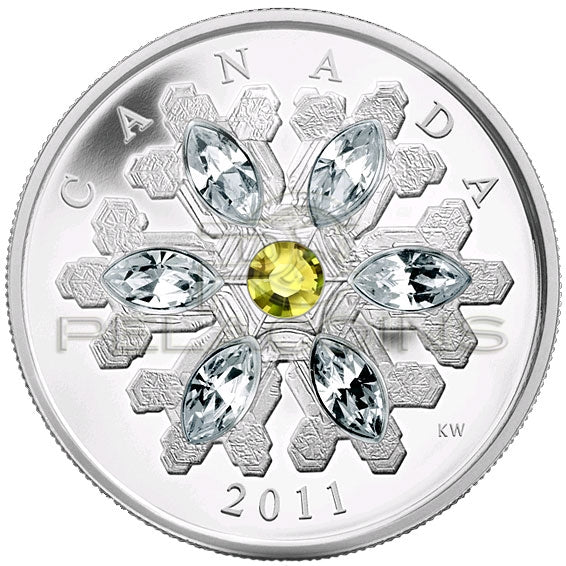 Kanada 2011 20$ Snowflake Topaz