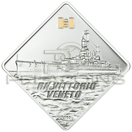 Palau 2011 10$ RN Vittorio Veneto