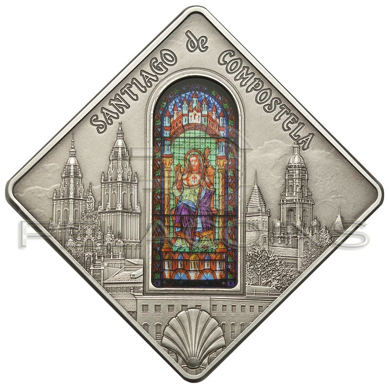 Palau 2011 10$ Holy Windows Sacred - Art - Santiago de Compostela