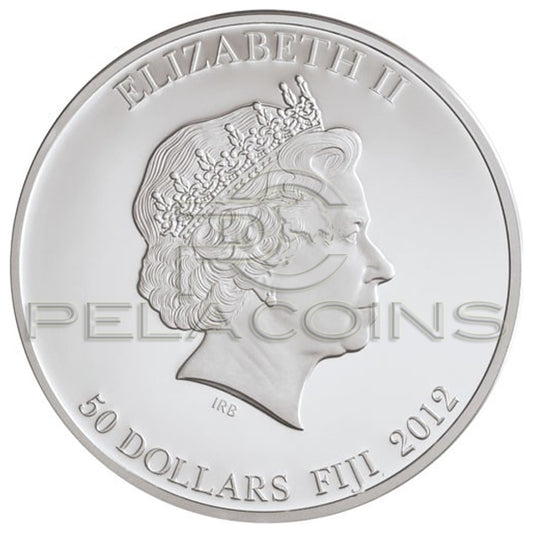 Fiji 2012 50$ Jewels of Egypt Nefertiti 2oz