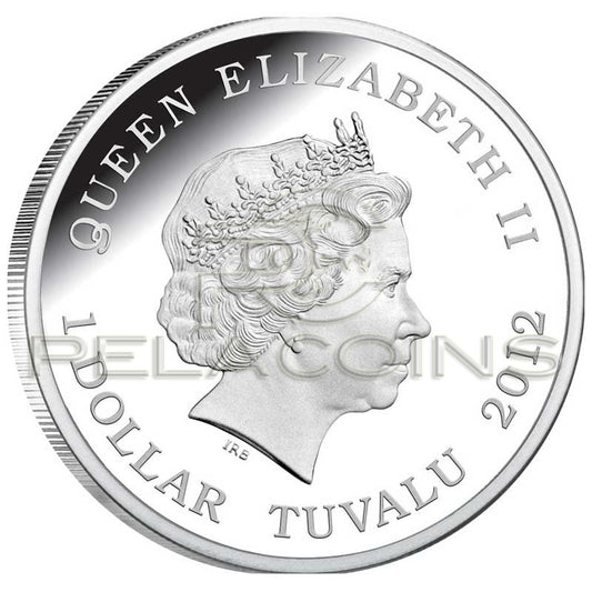 Tuvalu 2012 $1 Funnel Web Spider - Deadly & Dangerous