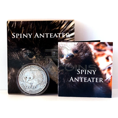 Papua Nowa Gwinea 2012 5 Kina Spiny Anteater - Mrówkojad Kolczasty