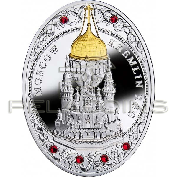 Niue Islands 2013 2$ Faberge Egg Kremlin
