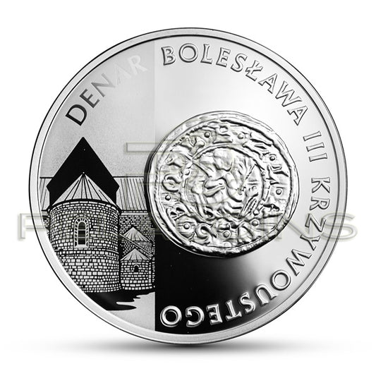 Polska 2014 10 zł Historia Monety Polskiej - Denar Bolesława Krzywoustego