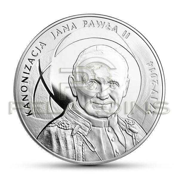 Polska 2014 500zł Kanonizacja Jana Pawła II – 27 IV 2014