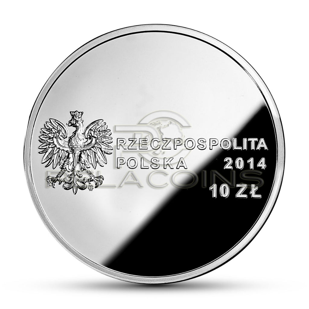 Polska 2014 10zł 100. rocznica urodzin Jana Karskiego
