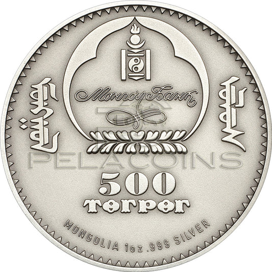 Mongolia 2015 500 Togrog Wildlife Protection Cambell\'s Hamster