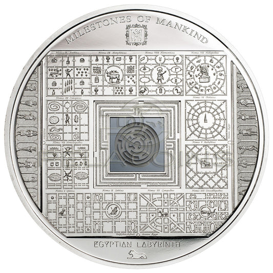 Cook Islands 2016 10$ Milestones of Mankind – Egyptian Labyrinth