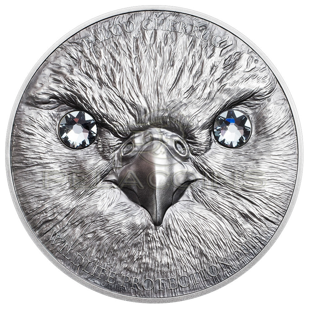 Mongolia 2016 500 Togrog Wildlife Protection - Saker Falcon