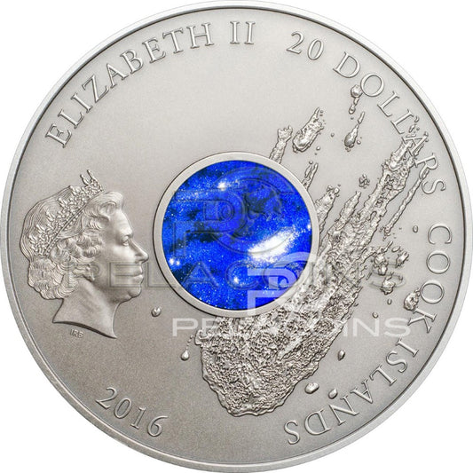 Cook Islands 2016 20$ Campo del Cielo Meteorite 3oz