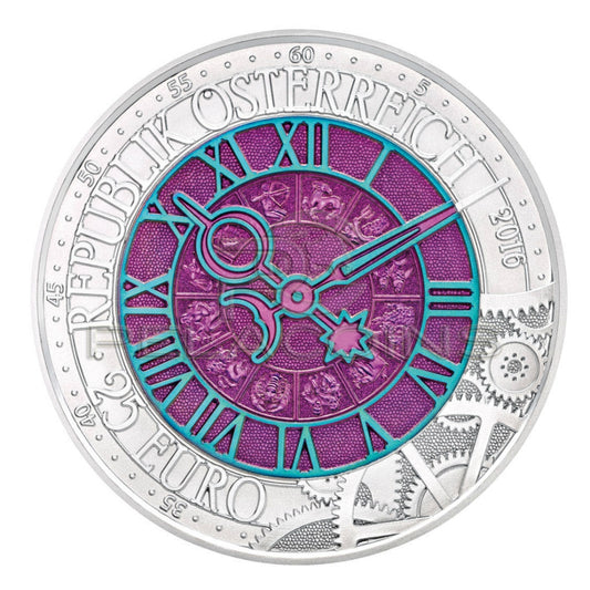 Austria 2016 25 euro Time Niobium - Die Zeit Niob