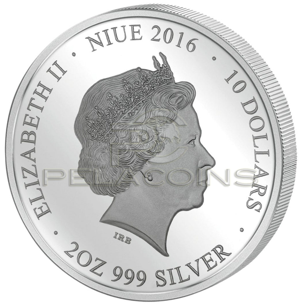 Niue Island 2016 10$ Perfection in Art - Doni Tondo 2oz