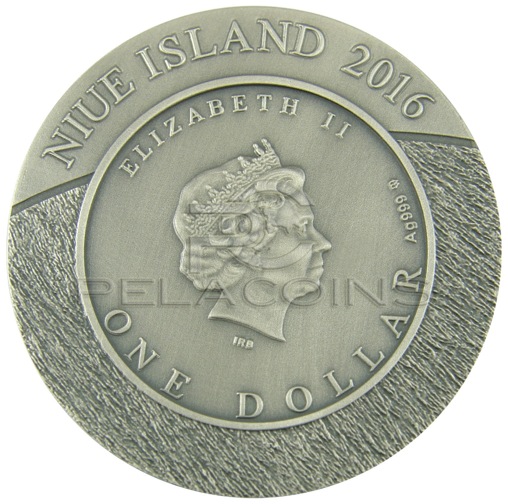 Niue Island 2016 1$ Wildlife Family IV - Black Puma 1oz