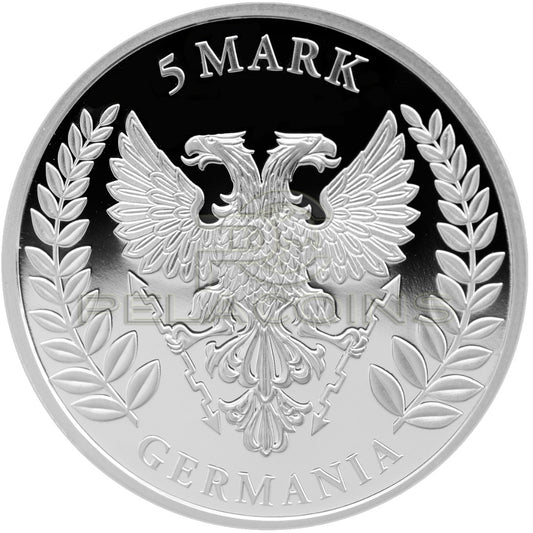 Germania 2019 5 Mark Proof 1oz Silver Coin