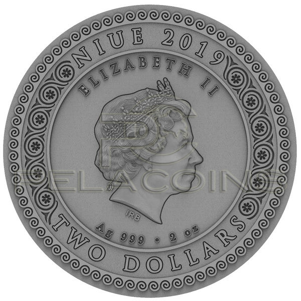 Niue 2019 2$ Artemis - It Goddesses 2oz