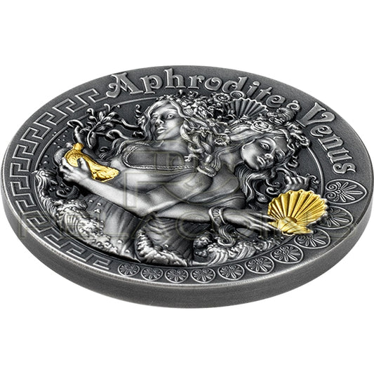 Niue 2020 5$ Aphrodite and Venus Goddesses 2oz