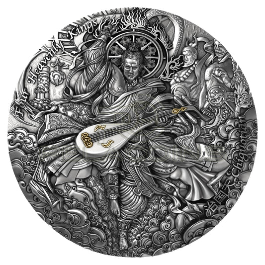Niue Island 2021 5$ CHIGUOTIAN - Four Heavenly Kings 2oz