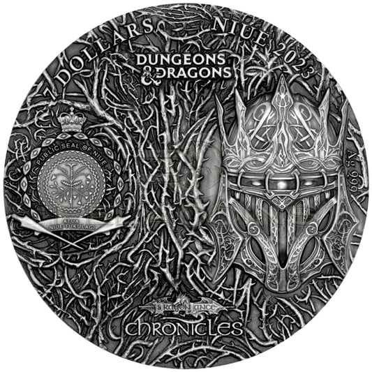 Niue 2023 7$ DRAGONS OF AUTUMN TWILIGHT - Dragonlance Chronicles 3oz