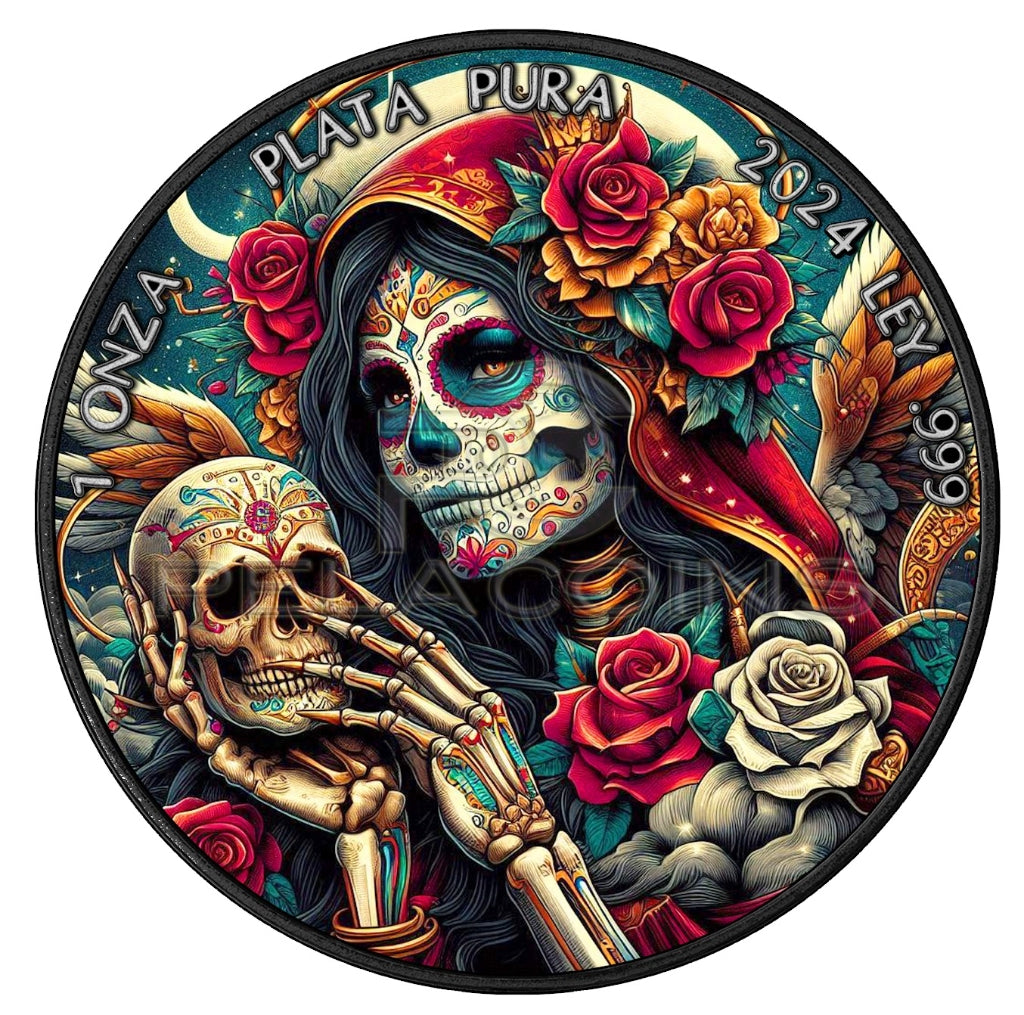Mexico 2024 1 onza Libertad DIA DE LOS MUERTOS VI - Day of the Dead 1oz