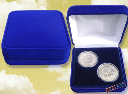 Etui na dwie monety o nominałach 20 zł