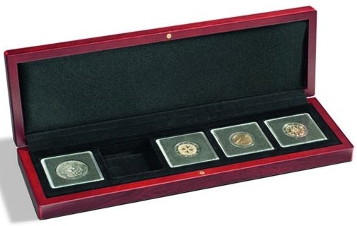 Drewniane etui VOLTERRA do 5 kapsuł QUADRUM