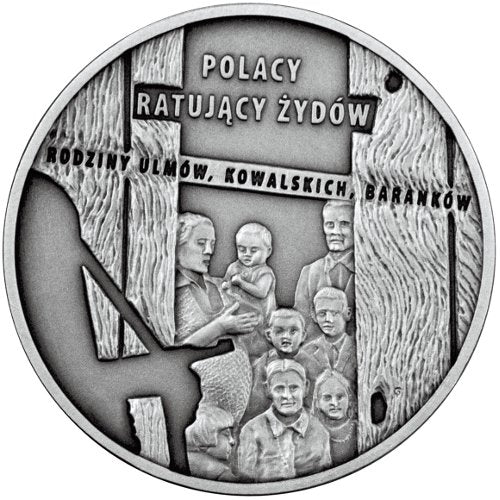 20 zł, Polacy ratujący Żydów - rodzina Ulmów, Baranków, Kowalskich, 2012