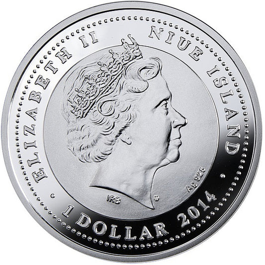 1 $, Kalendarz chiński - Rok konia - Konik na biegunach, 2014