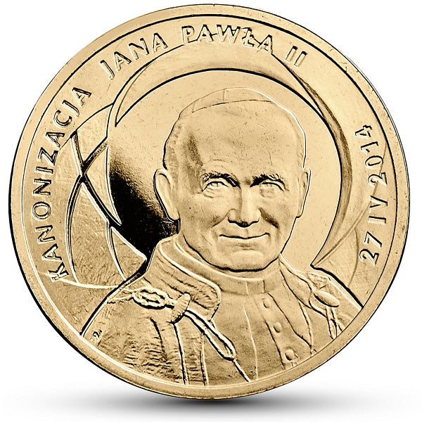 2 zł, Kanonizacja Jana Pawła II 17 kwietnia 2014 r., 2014