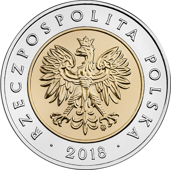 5 zł, 100-lecie odzyskania przez Polskę niepodległości, 2018