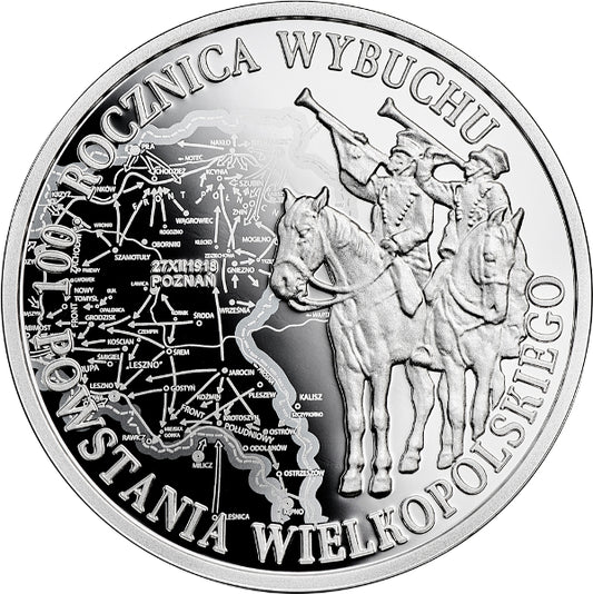 10 zł, 100. rocznica wybuchu Powstania Wielkopolskiego, 2018